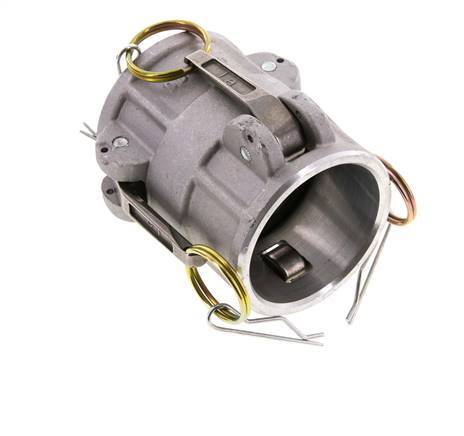 Conector de acoplamiento de aluminio Camlock DN 50 (2'') para enchufe MIL-C-27487