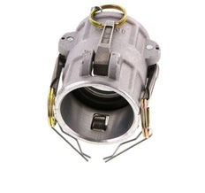 Conector de acoplamiento de aluminio Camlock DN 50 (2'') para enchufe MIL-C-27487