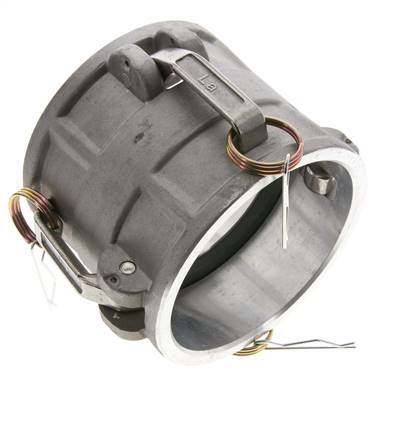 Conector de acoplamiento de aluminio Camlock DN 90 (4'') para enchufe MIL-C-27487