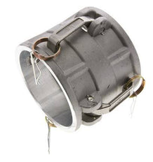 Conector de acoplamiento de aluminio Camlock DN 90 (4'') para enchufe MIL-C-27487