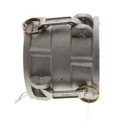 Conector de acoplamiento de aluminio Camlock DN 90 (4'') para enchufe MIL-C-27487