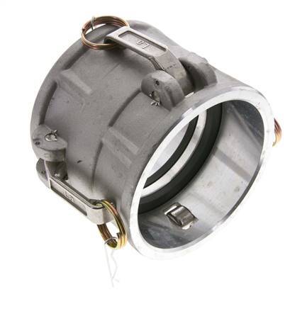 Conector de acoplamiento de aluminio Camlock DN 90 (4'') para enchufe MIL-C-27487