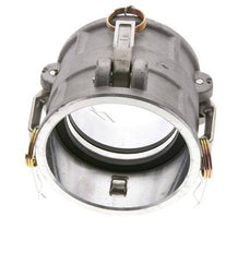 Conector de acoplamiento de aluminio Camlock DN 90 (4'') para enchufe MIL-C-27487