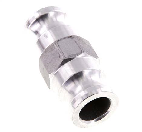 Conector de acoplamiento de aluminio Camlock DN 25 (1'') para enchufe MIL-C-27487
