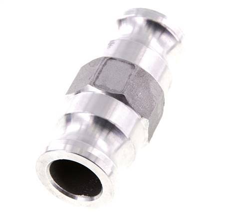 Conector de acoplamiento de aluminio Camlock DN 25 (1'') para enchufe MIL-C-27487