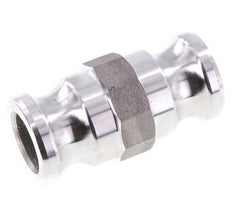 Conector de acoplamiento de aluminio Camlock DN 32 (1 1/4'') para enchufe MIL-C-27487