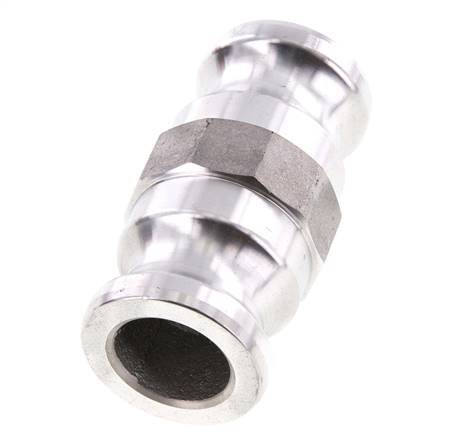 Conector de acoplamiento de aluminio Camlock DN 32 (1 1/4'') para enchufe MIL-C-27487