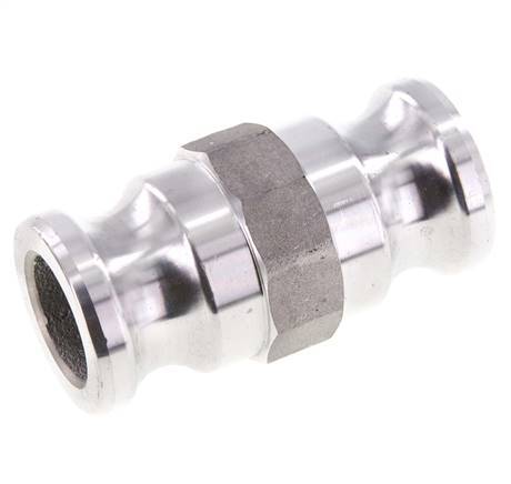 Conector de acoplamiento de aluminio Camlock DN 32 (1 1/4'') para enchufe MIL-C-27487