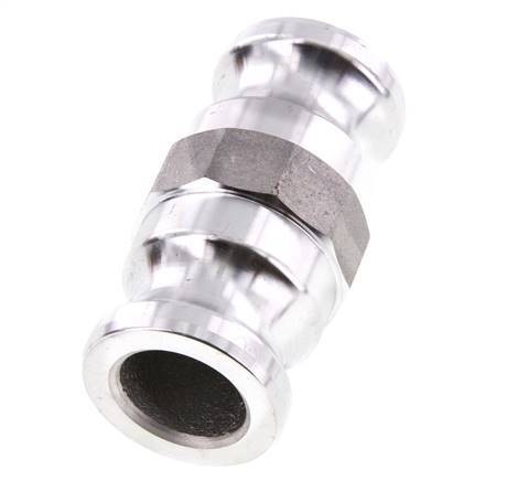 Conector de acoplamiento de aluminio Camlock DN 32 (1 1/4'') para enchufe MIL-C-27487