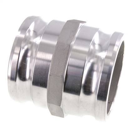 Conector de acoplamiento de aluminio Camlock DN 90 (4'') para enchufe MIL-C-27487