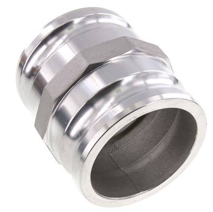Conector de acoplamiento de aluminio Camlock DN 90 (4'') para enchufe MIL-C-27487