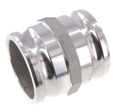 Conector de acoplamiento de aluminio Camlock DN 90 (4'') para enchufe MIL-C-27487