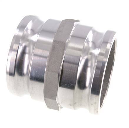 Conector de acoplamiento de aluminio Camlock DN 90 (4'') para enchufe MIL-C-27487