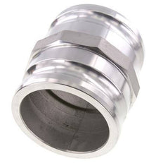Conector de acoplamiento de aluminio Camlock DN 90 (4'') para enchufe MIL-C-27487