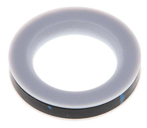 Junta de PTFE/NBR Acoplamiento de levas y ranuras 25x40 mm