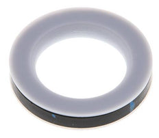 Junta de PTFE/NBR Acoplamiento de levas y ranuras 25x40 mm