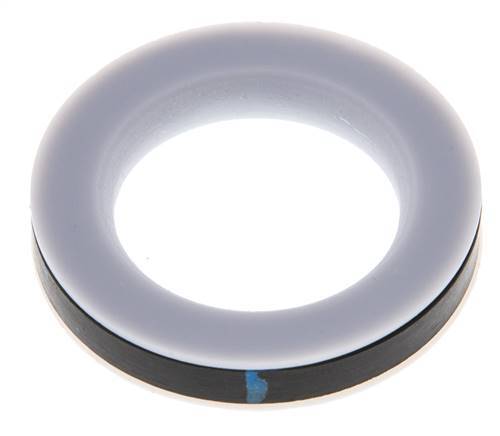 Junta de PTFE/NBR Acoplamiento de levas y ranuras 25x40 mm