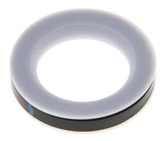 Junta de PTFE/NBR Acoplamiento de levas y ranuras 25x40 mm