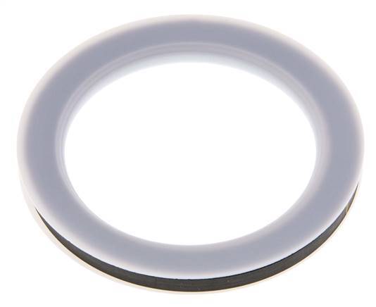 Junta de PTFE/FPM Acoplamiento de levas y ranuras 60x80 mm