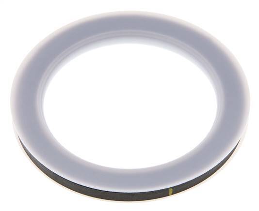 Junta de PTFE/FPM Acoplamiento de levas y ranuras 60x80 mm