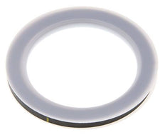 Junta de PTFE/FPM Acoplamiento de levas y ranuras 60x80 mm