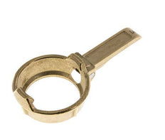 Anillo de sujeción del camión cisterna (TW) de latón DN 50 con palanca (tipo M)