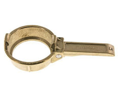 Anillo de sujeción del camión cisterna (TW) de latón DN 50 con palanca (tipo M)
