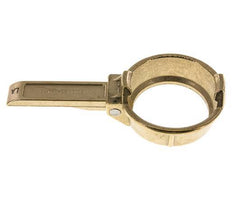 Anillo de sujeción del camión cisterna (TW) de latón DN 50 con palanca (tipo M)