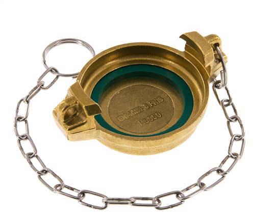 Tapón de latón DN 50 para camiones cisterna (TW) tipo MB