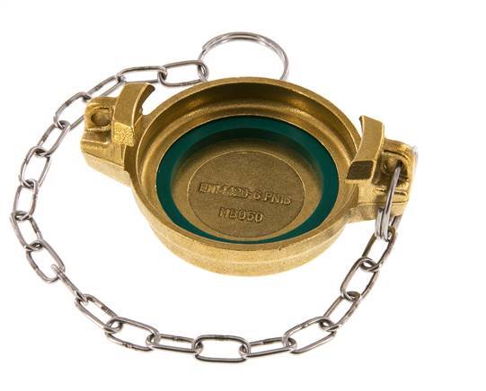 Tapón de latón DN 50 para camiones cisterna (TW) tipo MB