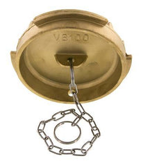 Tapón de latón DN 100 para camiones cisterna (TW) Tipo VB
