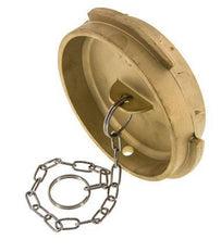 Tapón de latón DN 100 para camiones cisterna (TW) Tipo VB