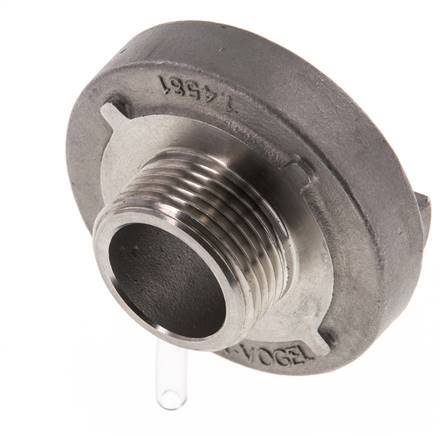 acoplamiento Storz 32 (44 mm) de acero inoxidable G 1'' rosca macho