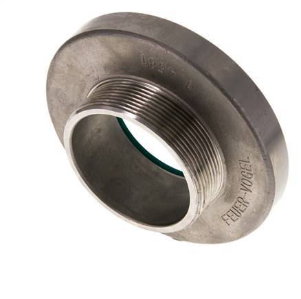 acoplamiento Storz 75-B (89 mm) de acero inoxidable G 2 1/2'' rosca macho