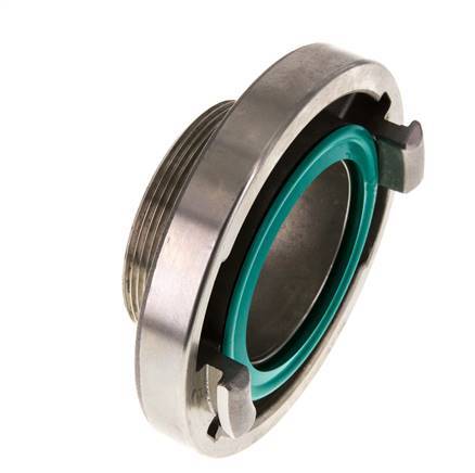 acoplamiento Storz 75-B (89 mm) de acero inoxidable G 2 1/2'' rosca macho