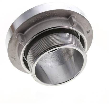 Acoplamiento Storz de aluminio forjado de 65 (81 mm) G 2 1/2'' rosca macho giratorio