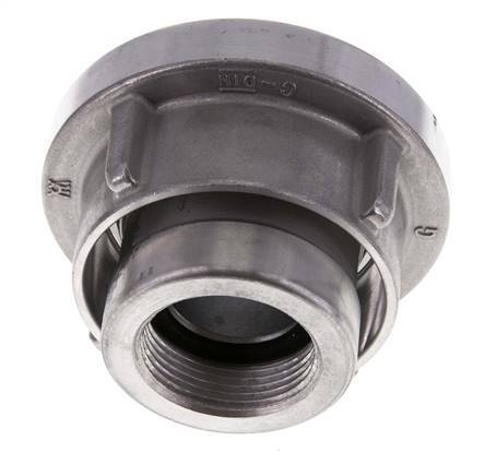 Acoplamiento Storz 52-C (66 mm) de aluminio forjado G 1 1/4'' rosca hembra giratorio