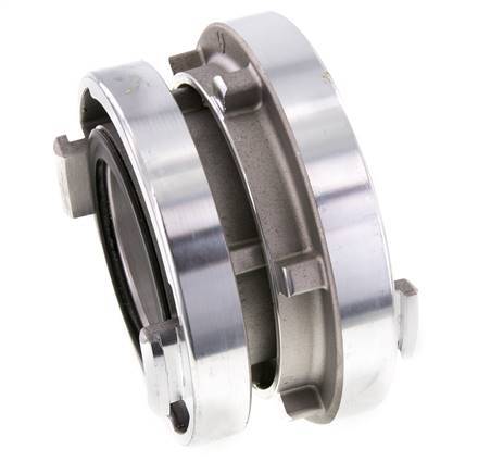 racor reductor Storz de aluminio forjado 100 (115 mm) - 90 (105 mm)