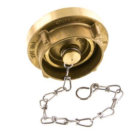 tapa de latón 52-C (66 mm) para acoplamiento Storz
