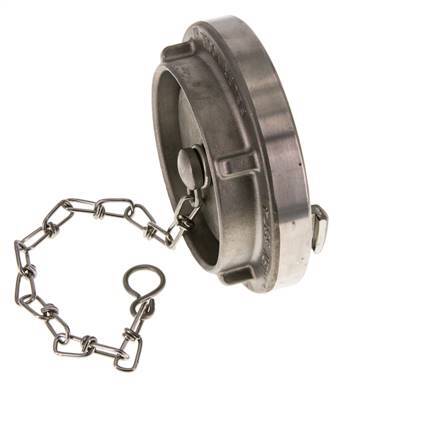 tapa de acero inoxidable de 65 (81 mm) para acoplamiento Storz