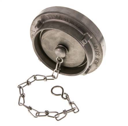 tapa de acero inoxidable de 65 (81 mm) para acoplamiento Storz