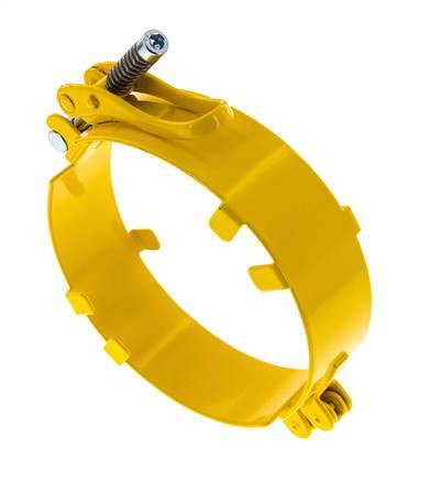 Abrazadera de seguridad para acoplamientos Storz 75-B