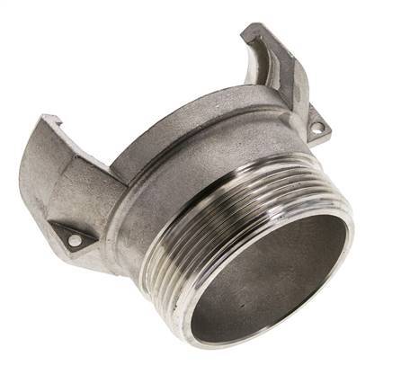 Guillemin DN 50 Acoplamiento de acero inoxidable G 2'' rosca macho sin cierre