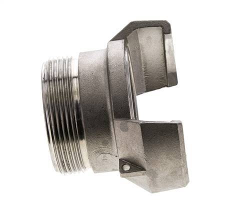 Guillemin DN 50 Acoplamiento de acero inoxidable G 2'' rosca macho sin cierre