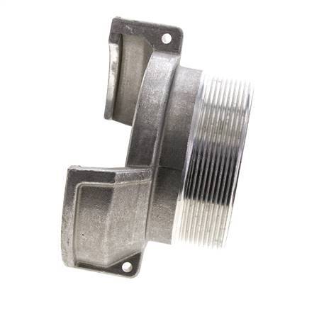Guillemin DN 80 Acoplamiento de aluminio G 3'' rosca macho sin cierre