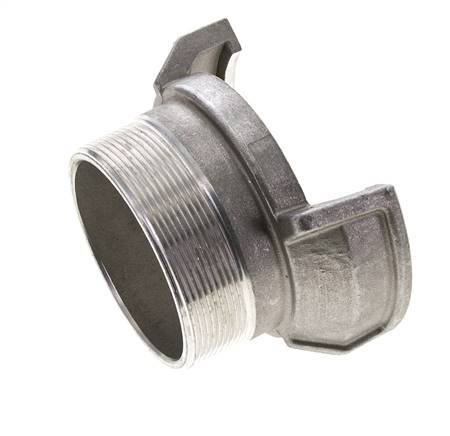 Guillemin DN 80 Acoplamiento de aluminio G 3'' rosca macho sin cierre