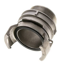 Guillemin DN 50 Acoplamiento de acero inoxidable G 2'' rosca macho con cierre