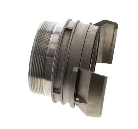 Guillemin DN 100 Stainless Steel Coupling G 4'' Male Threads With Lock