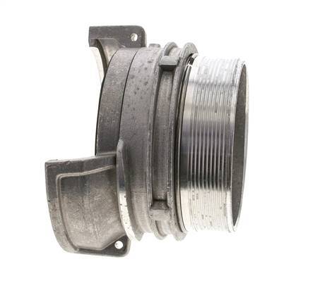 Guillemin DN 100 Acoplamiento de aluminio G 4'' rosca macho con cierre