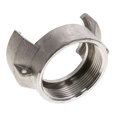 Guillemin DN 50 Acoplamiento de acero inoxidable G 2'' rosca hembra sin cierre